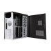 PowerBOOST mid Tower 350W VK1624 ATX PC Kasası Parlak Siyah
